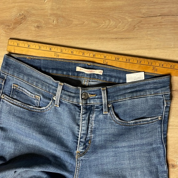 Levi's Blue Denim Shaping Skinny 311 Size 28. GUC.‎ - Picture 5 of 8